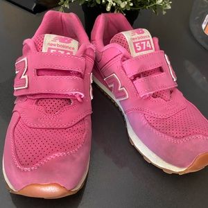 The perfect pink girls New Balance shoes
